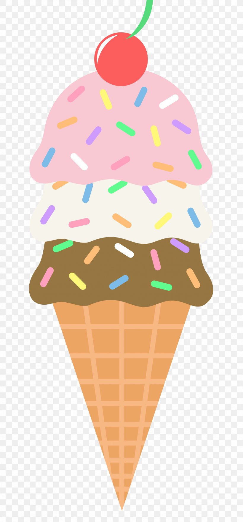 Ice Cream Cones Chocolate Ice Cream Strawberry Ice Cream, PNG, 2382x5103px, Ice Cream, Chocolate, Chocolate Ice Cream, Cream, Dairy Product Download Free
