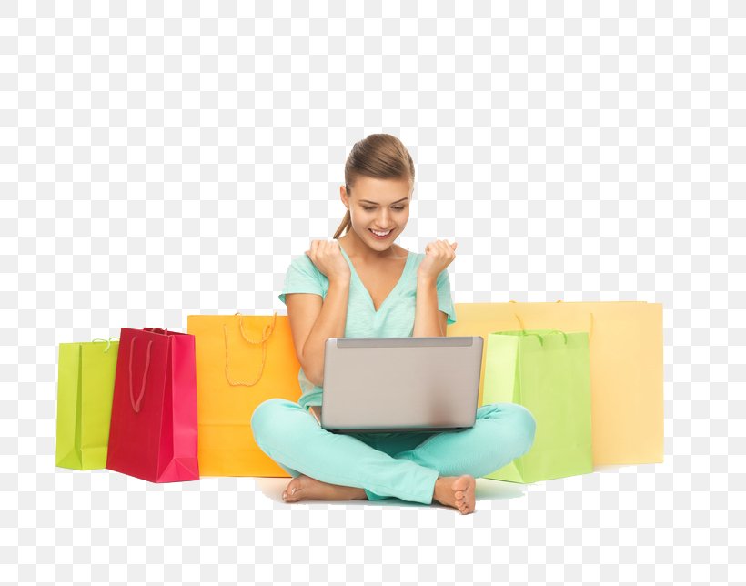 Laptop Stock Photography Online Shopping Woman, PNG, 746x644px, Laptop, Depositphotos, Gift, Home Shopping, Mat Download Free