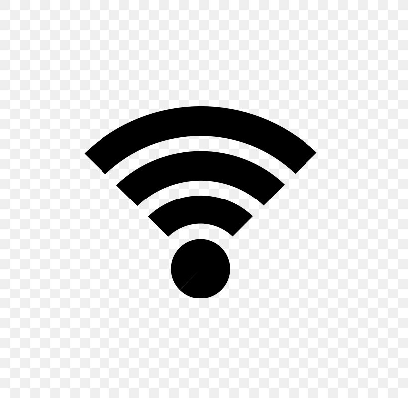 Wi-Fi Wireless Network Hotspot Internet Computer Network, PNG, 800x800px, Wifi, Black, Black And White, Brand, Computer Network Download Free