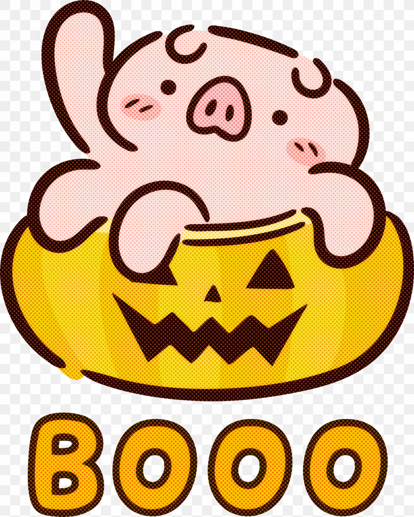 Booo Happy Halloween, PNG, 2403x3000px, Booo, Happiness, Happy Halloween, Meter, Snout Download Free