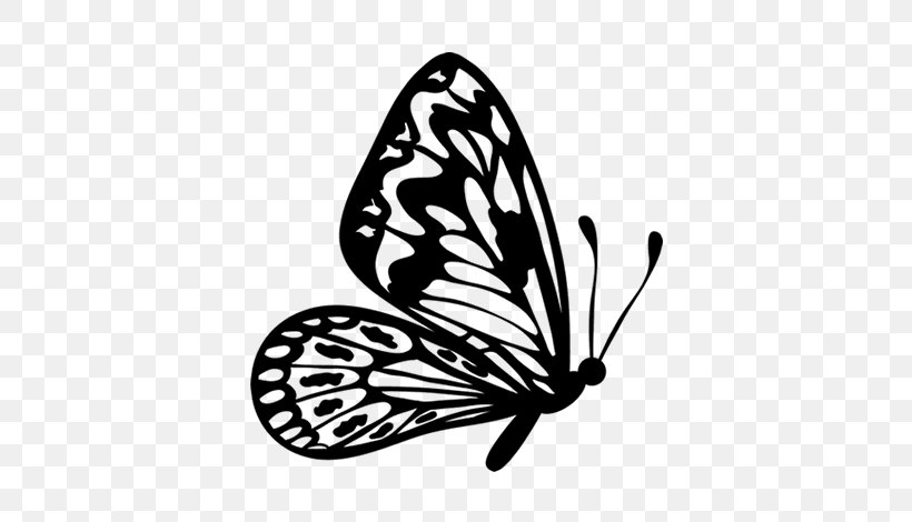 Butterfly Drawing Clip Art, PNG, 600x470px, Butterfly, Art, Arthropod, Black And White, Brush Footed Butterfly Download Free