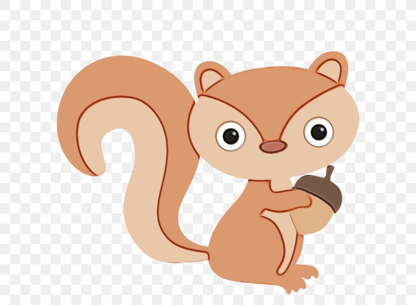 Chipmunk Tree Squirrel Drawing Sticker, PNG, 600x600px, Watercolor, Animal Figure, Animation, Cartoon, Child Download Free