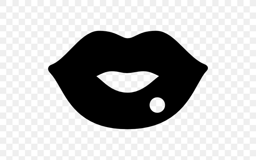 Lip Clip Art, PNG, 512x512px, Lip, Black, Black And White, Description, Eye Download Free