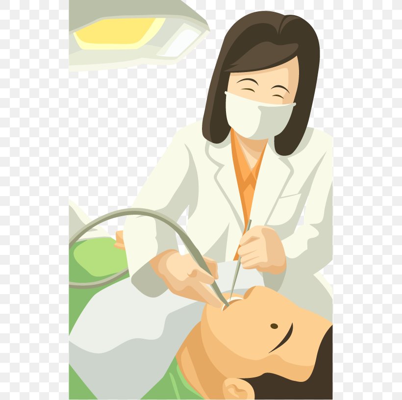 Physician Dentist Dental Extraction, PNG, 539x816px, Watercolor, Cartoon, Flower, Frame, Heart Download Free