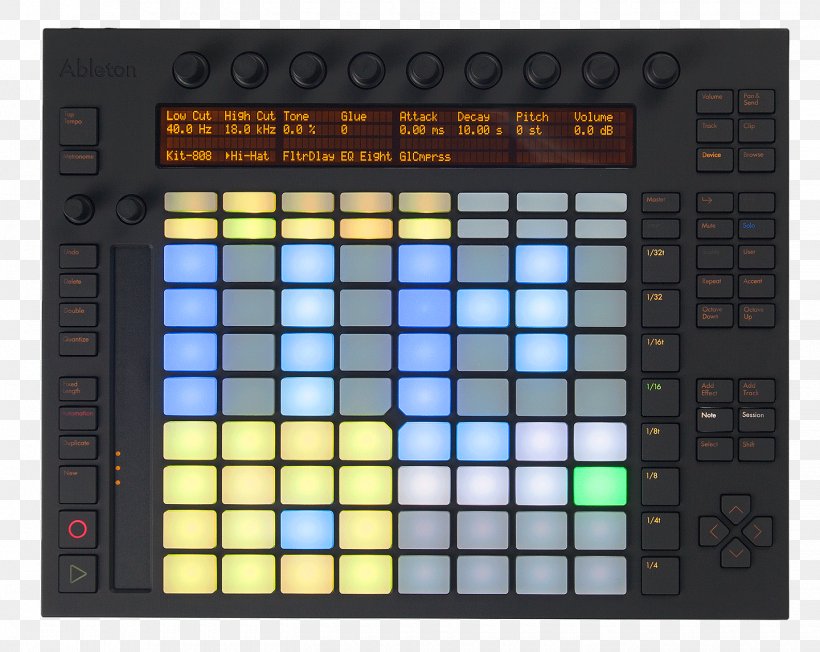 Ableton Live Ableton Push 2 MIDI Controllers, PNG, 1440x1146px, Watercolor, Cartoon, Flower, Frame, Heart Download Free