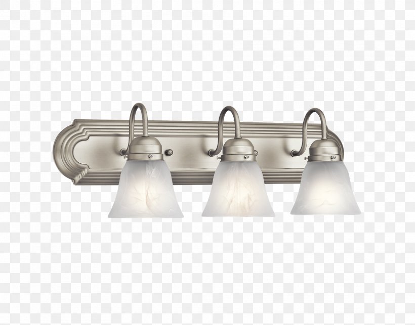 Lighting Bathroom Light Fixture Sconce, PNG, 1876x1472px, Light, Bathroom, Brushed Metal, Ceiling Fixture, Kitchen Sink Download Free