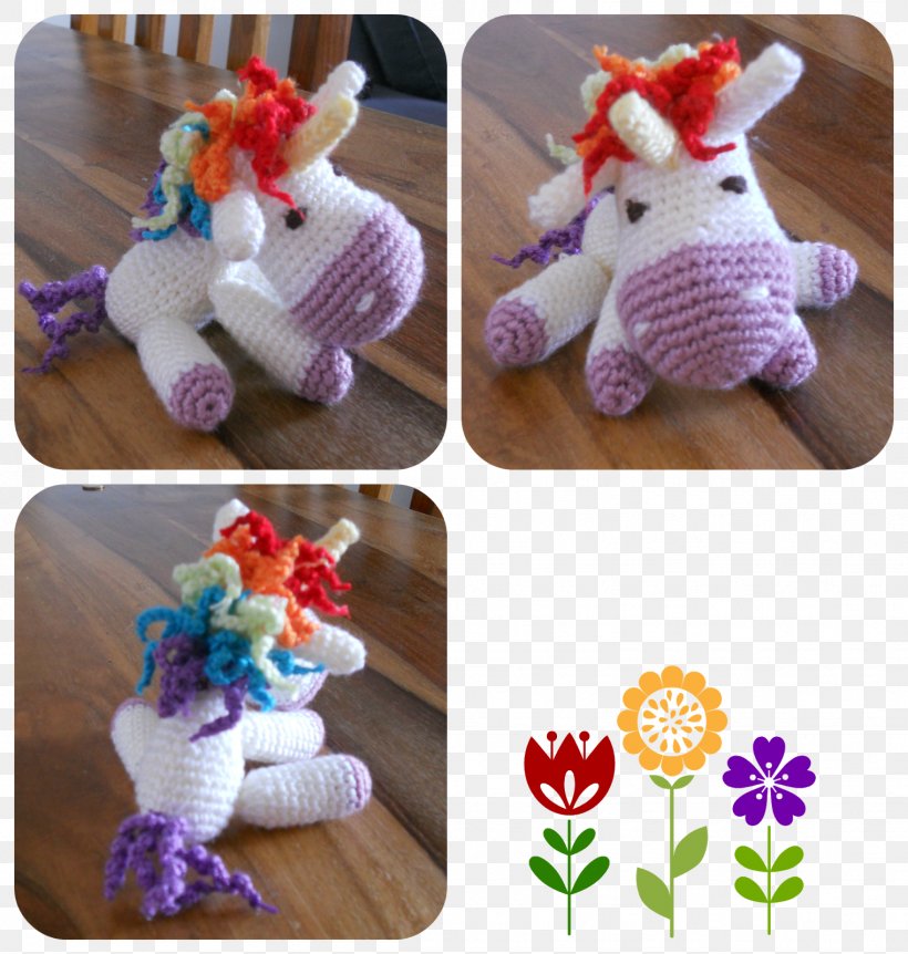 Crochet Stuffed Animals & Cuddly Toys Amigurumi Unicorn Pattern, PNG, 1521x1600px, Crochet, Amigurumi, Art, Baby Toys, Child Download Free