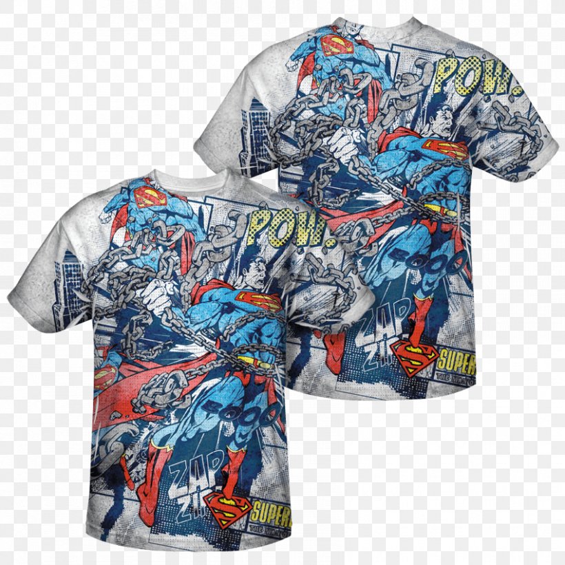 T-shirt Superman Sleeve Top Clothing, PNG, 850x850px, Tshirt, Cap, Clothing, Fictional Character, Jacket Download Free