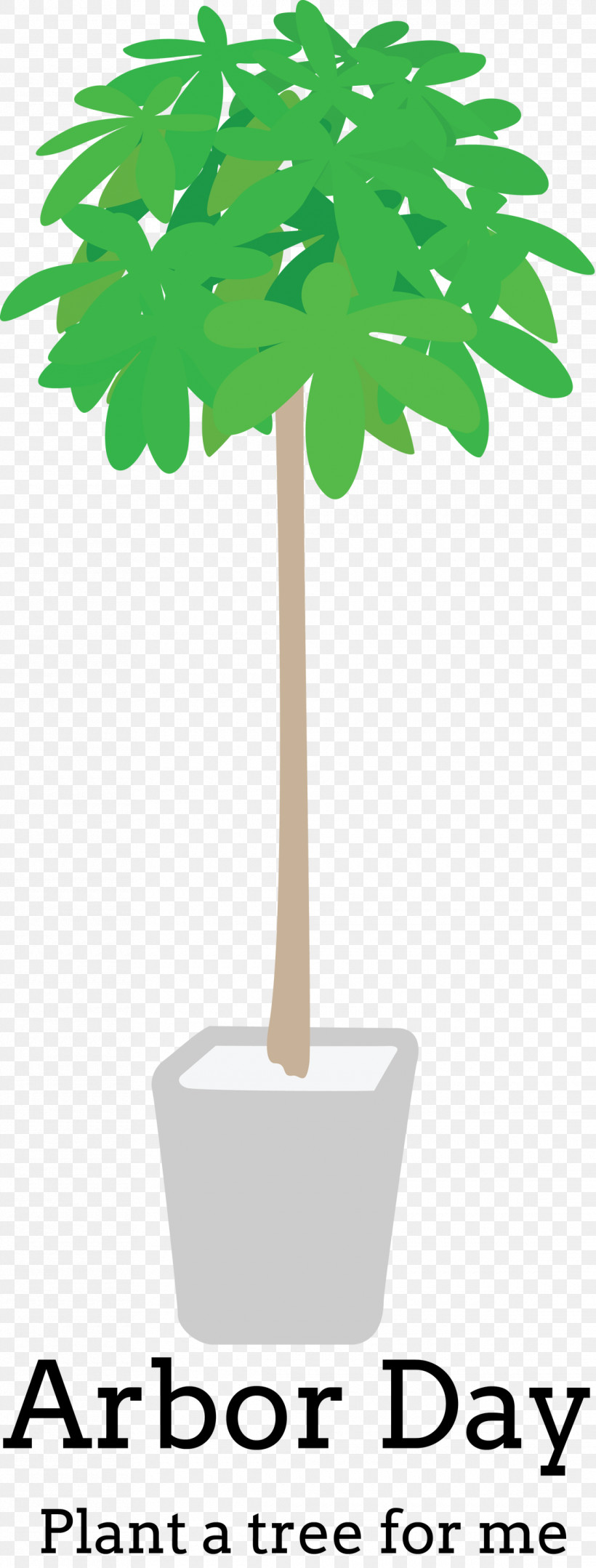 Arbor Day Green Earth Earth Day, PNG, 1140x3000px, Arbor Day, Arecales, Earth Day, Flower, Flowerpot Download Free