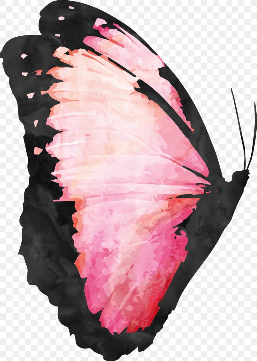 Butterfly Watercolor Painting, PNG, 2135x3000px, Butterfly, Drawing, Insect, Invertebrate, Moths And Butterflies Download Free