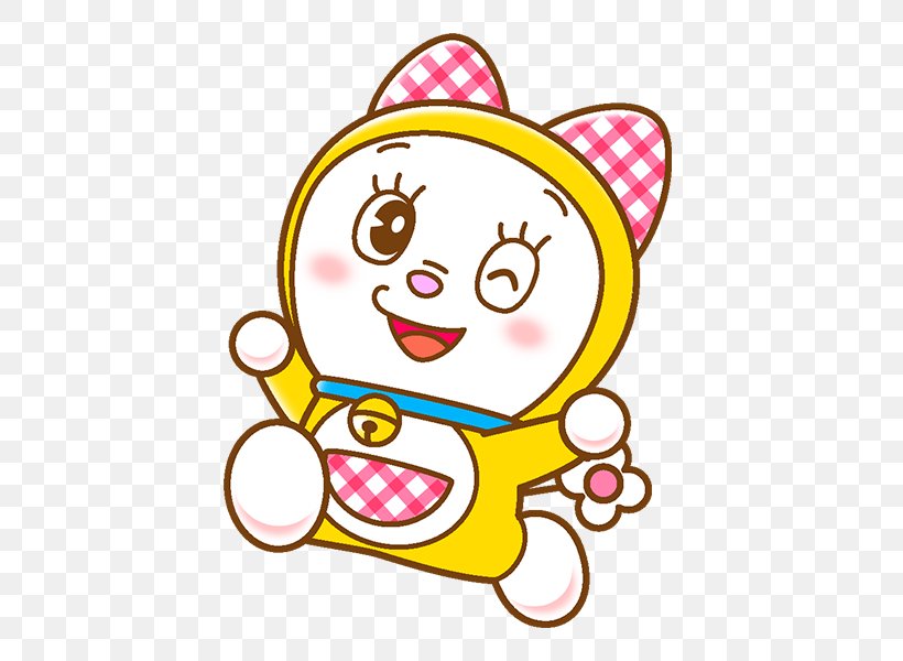 Dorami Doraemon Fujiko Fujio Hello Kitty Sticker, PNG, 492x600px, Watercolor, Cartoon, Flower, Frame, Heart Download Free