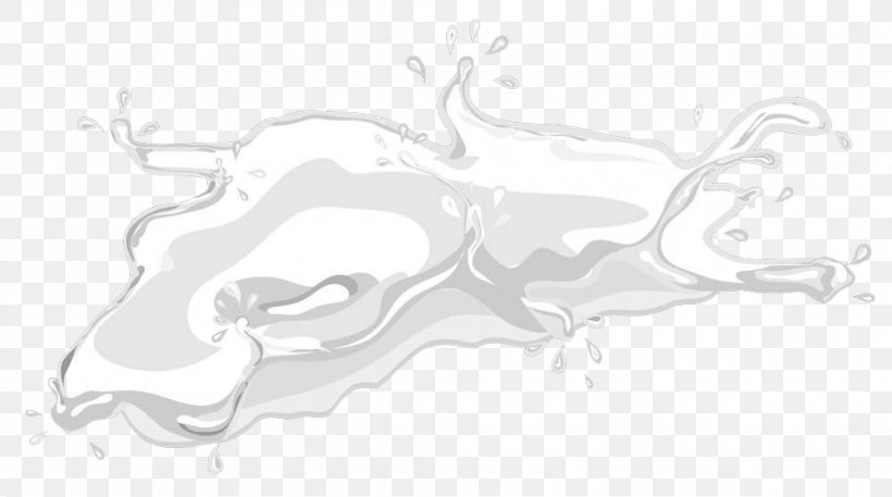 Milk Drawing, PNG, 1000x558px, Milk, Black, Black And White, Brand, Cartoon Download Free