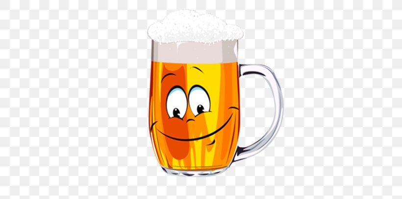 Beer Emoticon Smiley Clip Art, PNG, 407x407px, Beer, Alcoholic Drink, Beer Glass, Beer Glasses, Beer Stein Download Free