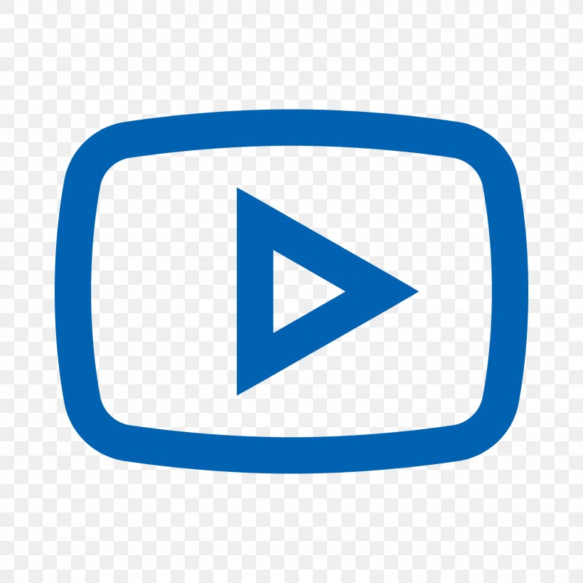 YouTube Play Button Logo, PNG, 1600x1600px, Youtube, Area, Blue, Brand, Electric Blue Download Free