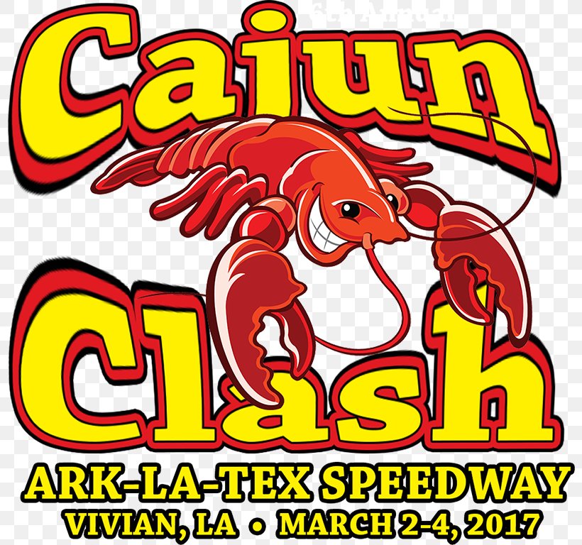 Southern Oklahoma Speedway Ark-La-Tex Speedway Cajuns Jackson Motor Speedway Recreation, PNG, 800x768px, Cajuns, Area, Banner, Brand, Cartoon Download Free