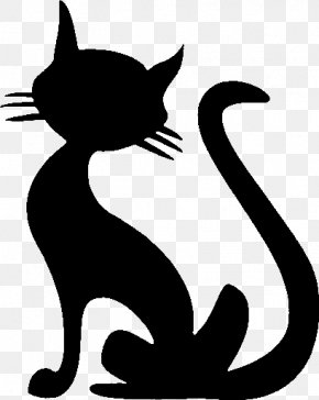 Black Cat Silhouette Le Chat Noir Clip Art Png 546x709px Cat Black Black And White Black Cat Carnivoran Download Free