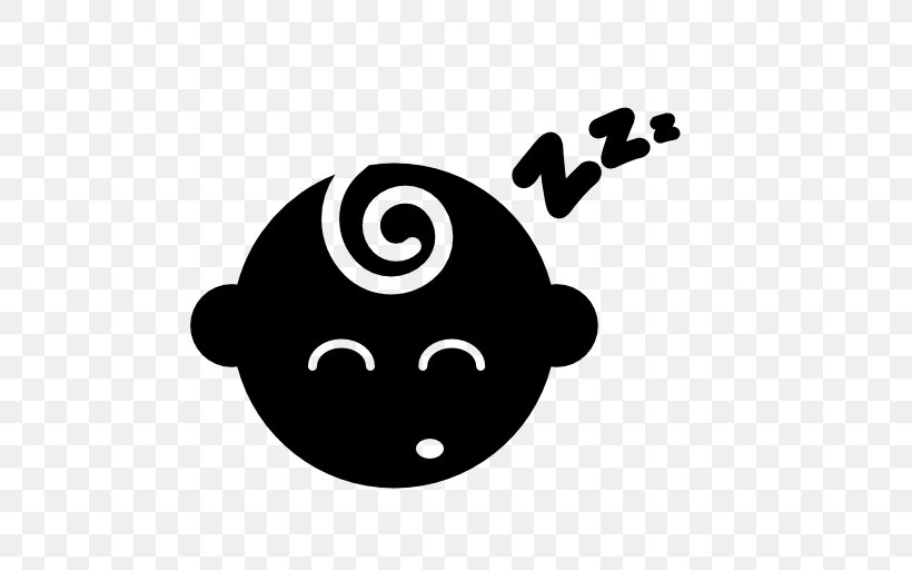 Diaper Infant Sleep, PNG, 512x512px, Diaper, Baby Monitors, Baby Sleeping, Black And White, Carnivoran Download Free