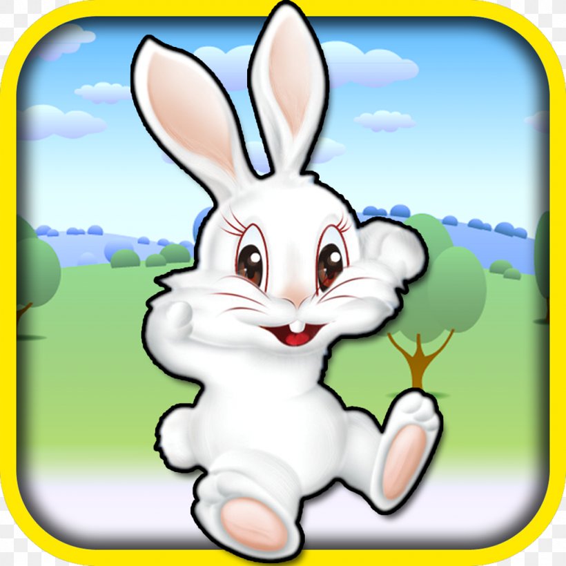Domestic Rabbit Hare Easter Bunny Clip Art, PNG, 1024x1024px, Domestic Rabbit, Artwork, Cartoon, Cattle, Easter Download Free