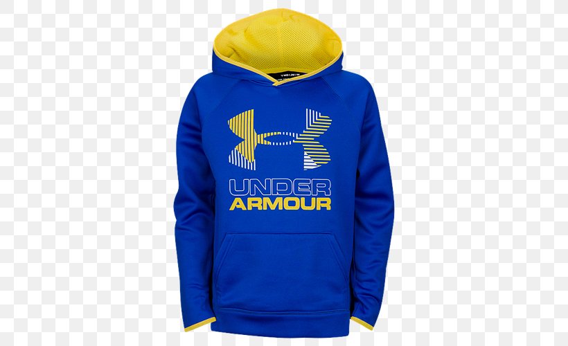 Hoodie Under Armour Clothing Polar Fleece Sweater, PNG, 500x500px, Hoodie, Active Shirt, Blue, Brand, Business Download Free