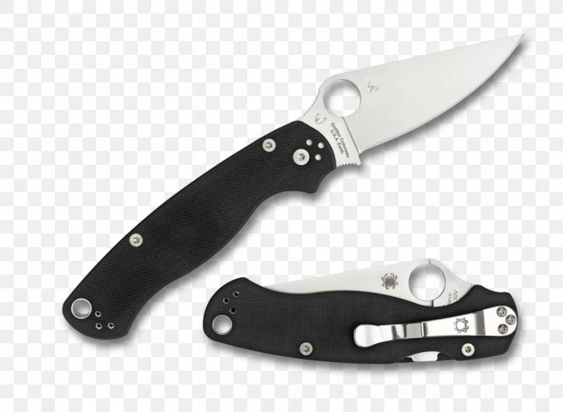 Hunting & Survival Knives Knife Utility Knives Serrated Blade Spyderco, PNG, 1092x800px, Hunting Survival Knives, Backlock, Blade, Bushcraft, Cold Weapon Download Free