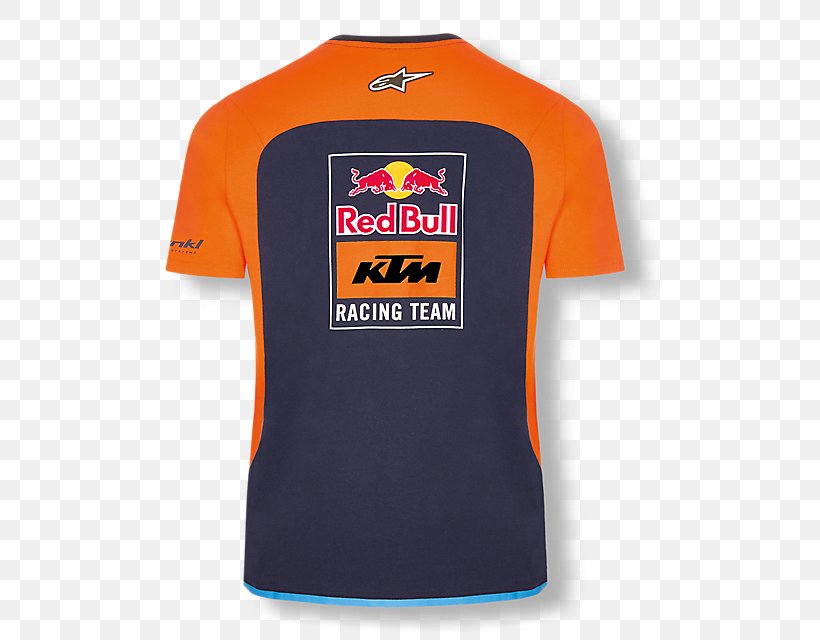 KTM MotoGP Racing Manufacturer Team Red Bull Racing T-shirt Red Bull GmbH, PNG, 640x640px, Ktm Motogp Racing Manufacturer Team, Active Shirt, Bradley Smith, Brand, Clothing Download Free
