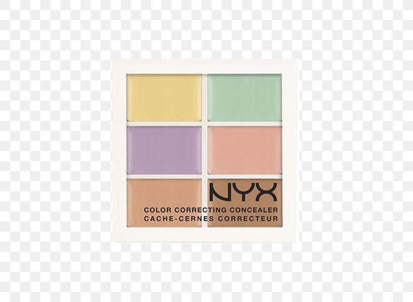 NYX 3C Conceal Correct Contour Palette Medium NYX Color Correcting Concealer NYX Cosmetics, PNG, 511x600px, Concealer, Beige, Color, Cosmetics, Face Download Free