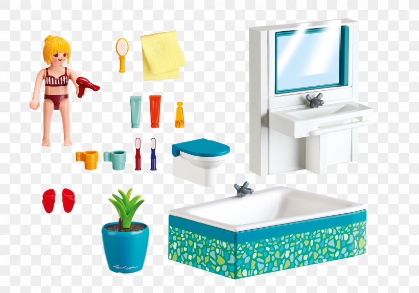 Playmobil Modern Luxury Mansion Bathroom Toy Baths, PNG, 2000x1400px, Playmobil, Bathroom, Baths, House, Modern Bathroom Download Free