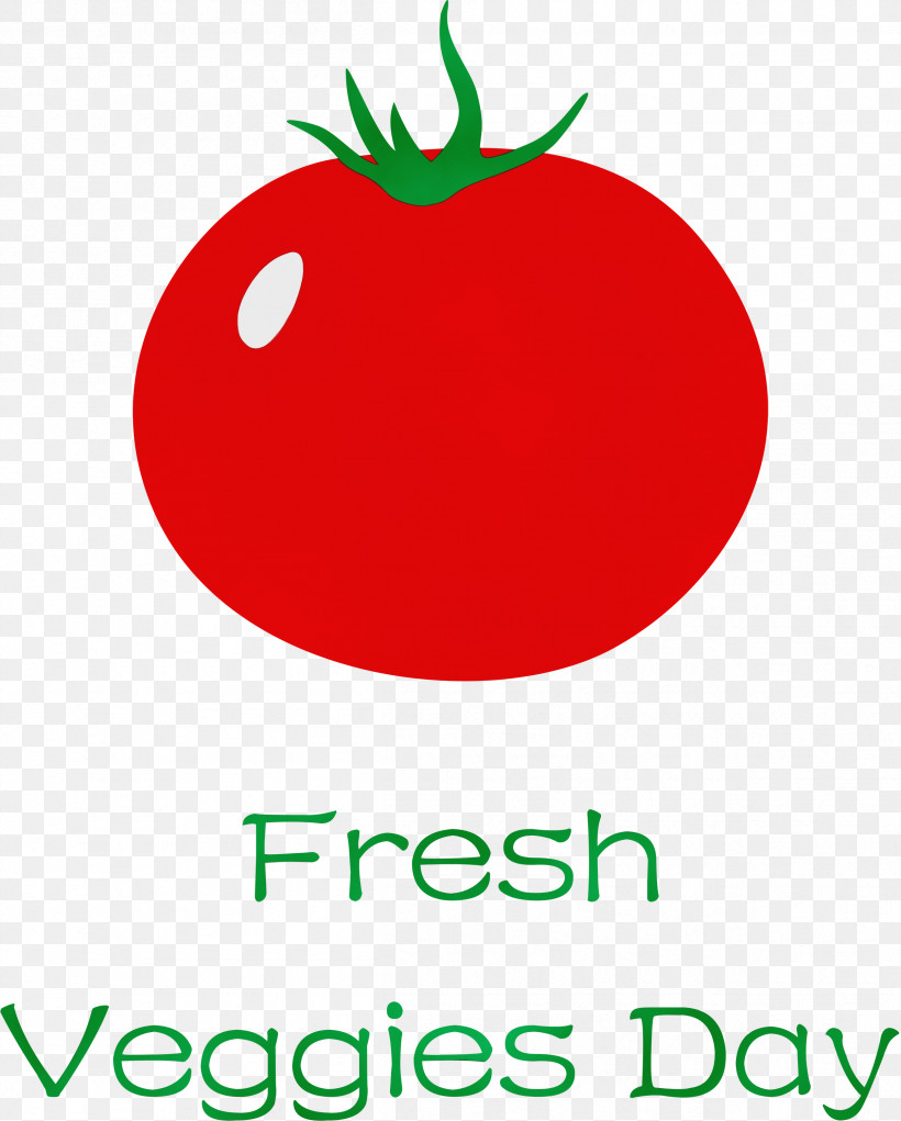 Tomato, PNG, 2409x3000px, Fresh Veggies, Leaf, Line, Local Food, Logo Download Free