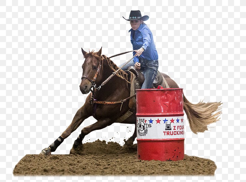 Barrel Racing Western Riding Rodeo Horse Equestrian, PNG, 744x607px, Barrel Racing, Animal Sports, Barrel, Bridle, Cowboy Download Free