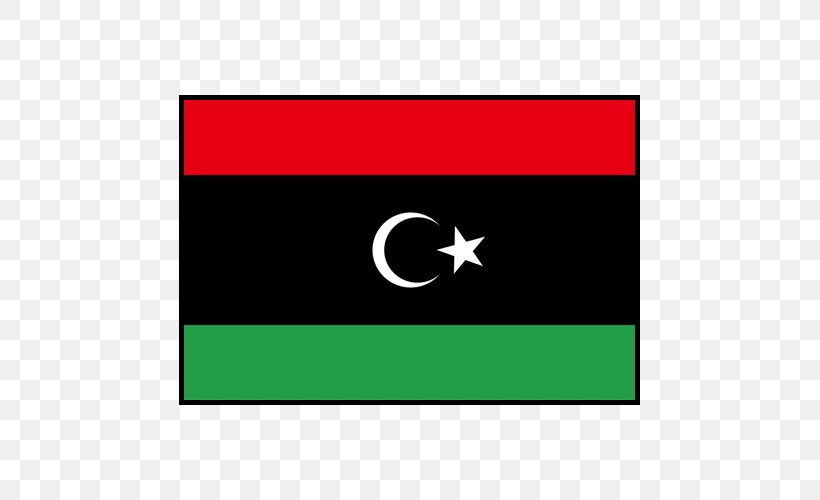 Flag Of Libya Kingdom Of Libya Flags Of The World, PNG, 500x500px, Libya, Antigaddafi Forces, Area, Brand, Flag Download Free