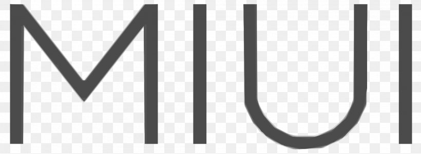 MIUI 7 Logo Xiaomi Operating Systems, PNG, 2000x736px, Miui, Android, Black, Black And White, Brand Download Free