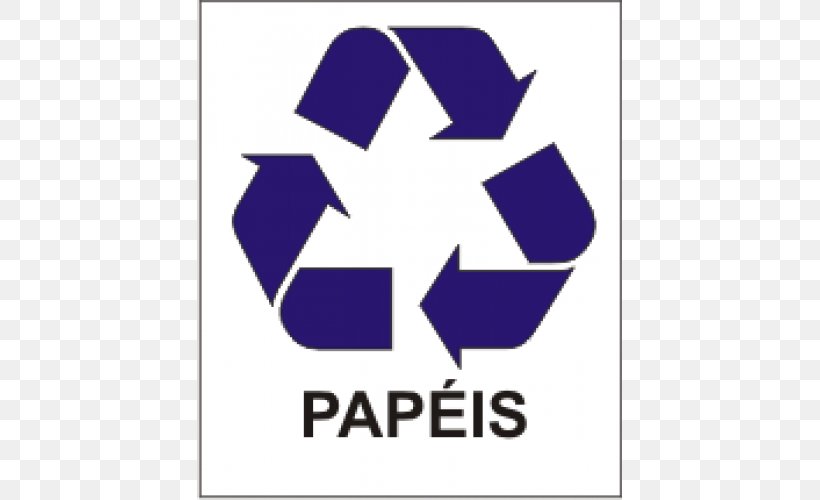 Recycling Symbol Recycling Bin Waste Decal, PNG, 500x500px, Recycling Symbol, Area, Brand, Decal, Logo Download Free