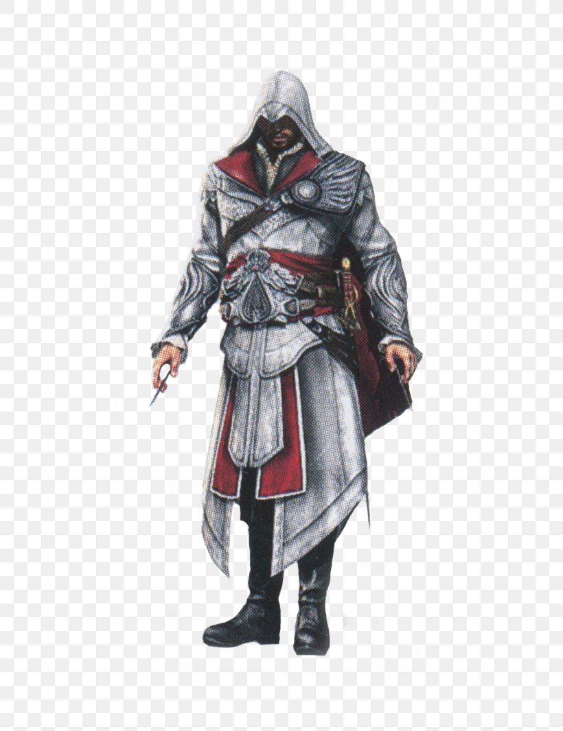 Assassin's Creed: Brotherhood Assassin's Creed: Revelations Assassin's Creed II Assassin's Creed: Altaïr's Chronicles Assassin's Creed Unity, PNG, 627x1066px, Ezio Auditore, Action Figure, Armour, Assassins, Costume Download Free