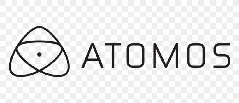 Atomos Connect Repeat Logo Brand Serial Digital Interface Product Design, PNG, 842x365px, Logo, Area, Black, Black And White, Black M Download Free