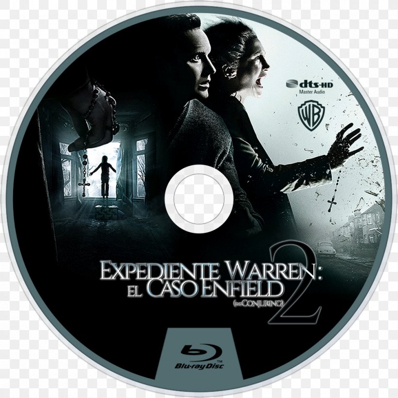Blu-ray Disc Enfield Poltergeist Peggy Hodgson The Conjuring Film, PNG, 1000x1000px, Bluray Disc, Brand, Compact Disc, Conjuring, Conjuring 2 Download Free