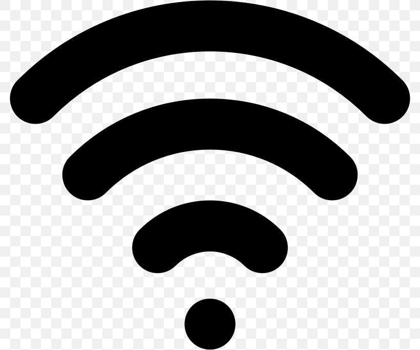 Wireless Wi-Fi Signal Clip Art, PNG, 782x682px, Wireless, Black And White, Broadband, Internet, Mobile Phones Download Free