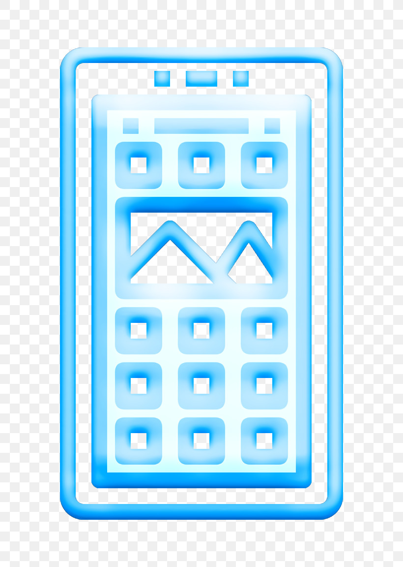 Mobile Interface Icon App Icon App Drawer Icon, PNG, 692x1152px, Mobile Interface Icon, App Drawer Icon, App Icon, Electric Blue, Square Download Free