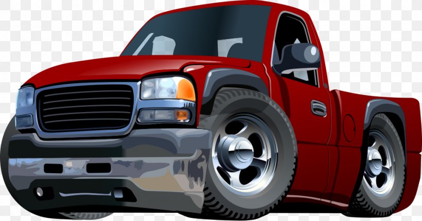 Pickup Truck Cartoon Royalty-free, PNG, 969x509px, Pickup Truck, Automotive  Design, Automotive Exterior, Automotive Tire, Automotive