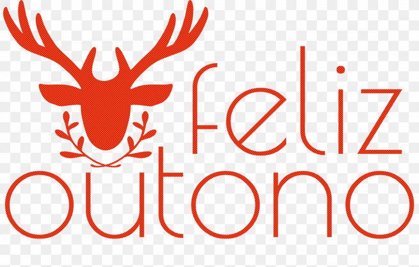 Feliz Outono Happy Fall Happy Autumn, PNG, 2999x1919px, Feliz Outono, Antler, Cartoon, Drawing, Graphic Charter Download Free