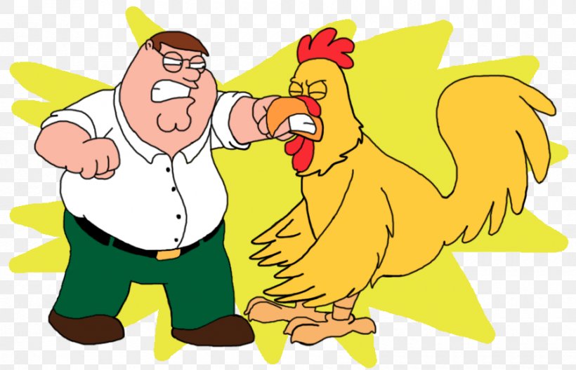 Peter Griffin Homer Simpson Ernie The Giant Chicken, PNG, 900x580px, Peter Griffin, Art, Artwork, Beak, Bird Download Free