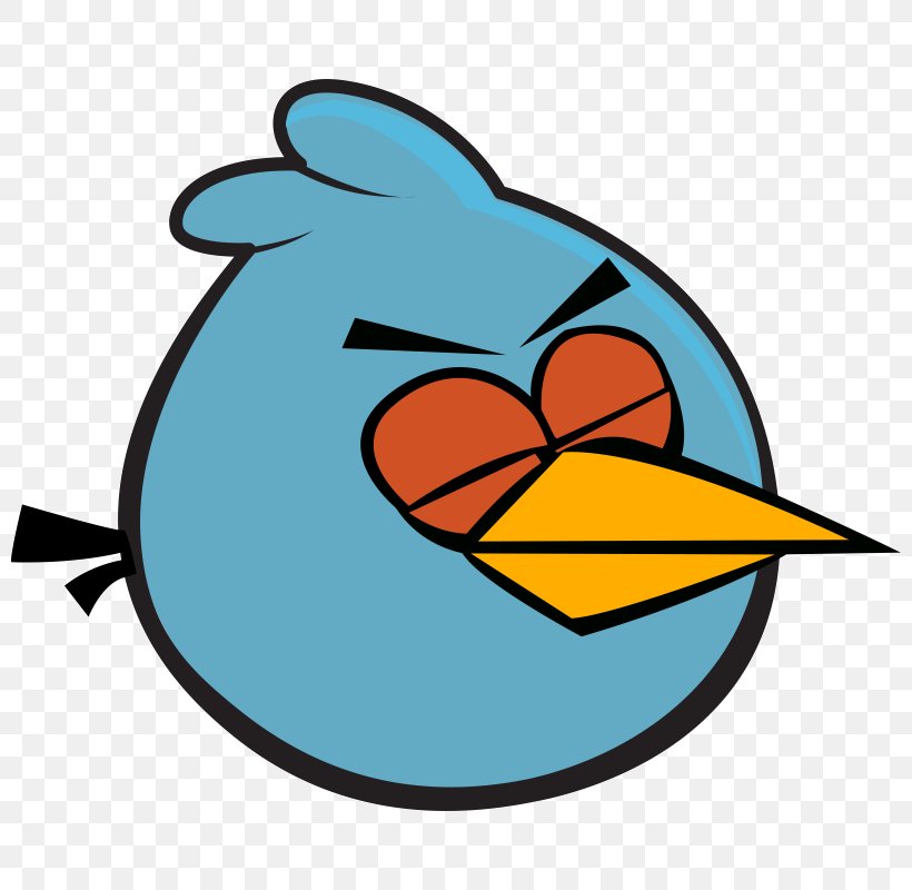 Sticker Bird Наклейка Video Game, PNG, 800x800px, Sticker, Angry Birds, Artwork, Beak, Bird Download Free