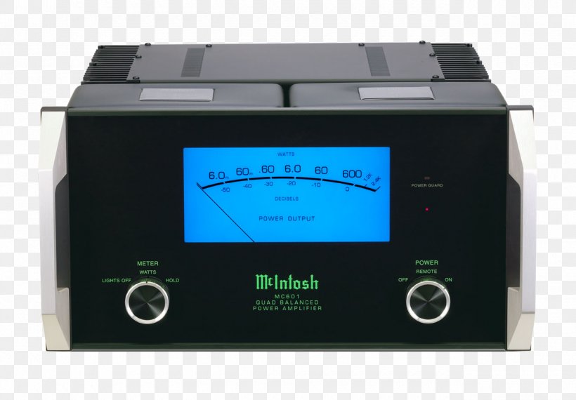 Audio Power Amplifier McIntosh Laboratory McIntosh MC601, PNG, 1280x891px, Audio Power Amplifier, Amplifier, Audio, Audio Equipment, Audio Receiver Download Free