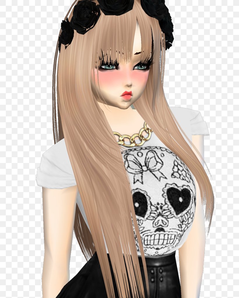 Avatar IMVU Online Chat Chat Room Metaverse, PNG, 744x1024px, 3d Computer Graphics, Avatar, Bangs, Black Hair, Brown Hair Download Free