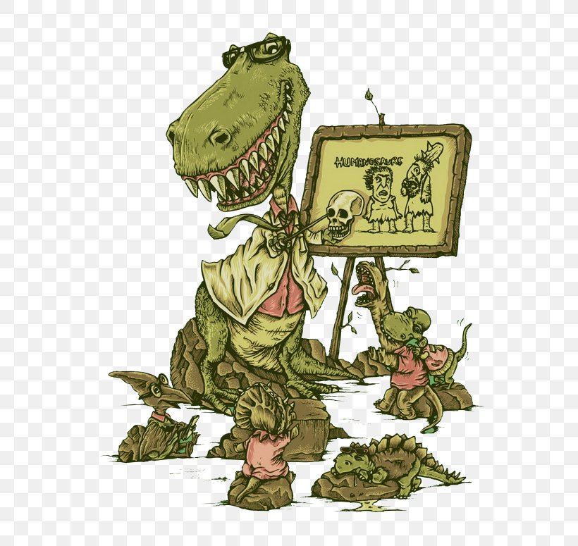 Cartoon Illustration, PNG, 600x775px, Cartoon, Designer, Dinosaur, Fictional Character, Green Download Free
