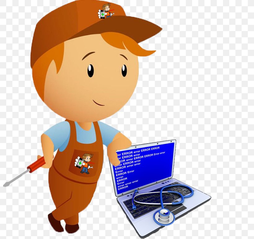 Computer Repair Technician Laptop Personal Computer Desktop Computers, PNG, 800x769px, Computer Repair Technician, Cartoon, Computer, Computer Hardware, Computer Maintenance Download Free