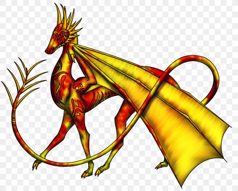 Dragon Line Clip Art, PNG, 889x715px, Dragon, Art, Artwork, Fictional Character, Mythical Creature Download Free