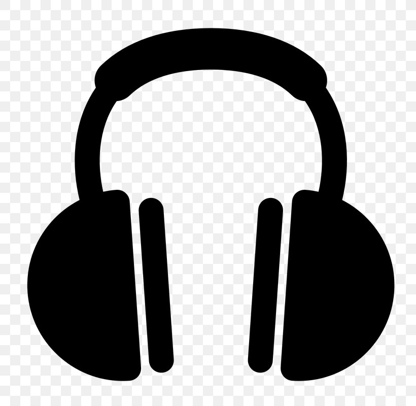 Headphones Clip Art, PNG, 800x800px, Headphones, Audio, Audio Equipment, Black And White, Document Download Free