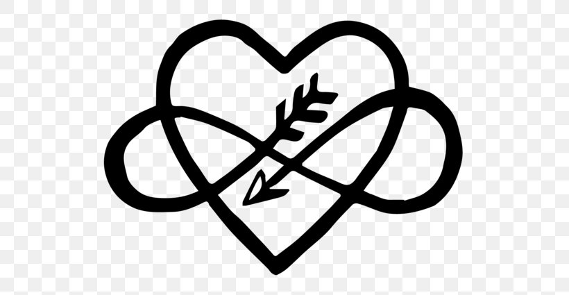 Infinity Symbol Heart Tattoo Clip Art, PNG, 600x425px, Infinity Symbol, Abziehtattoo, Blackandwhite, Coloring Book, Eternity Download Free