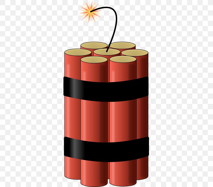 Dynamite Explosion Clip Art, PNG, 360x720px, Dynamite, Bomb, Cartoon, Cylinder, Explosion Download Free