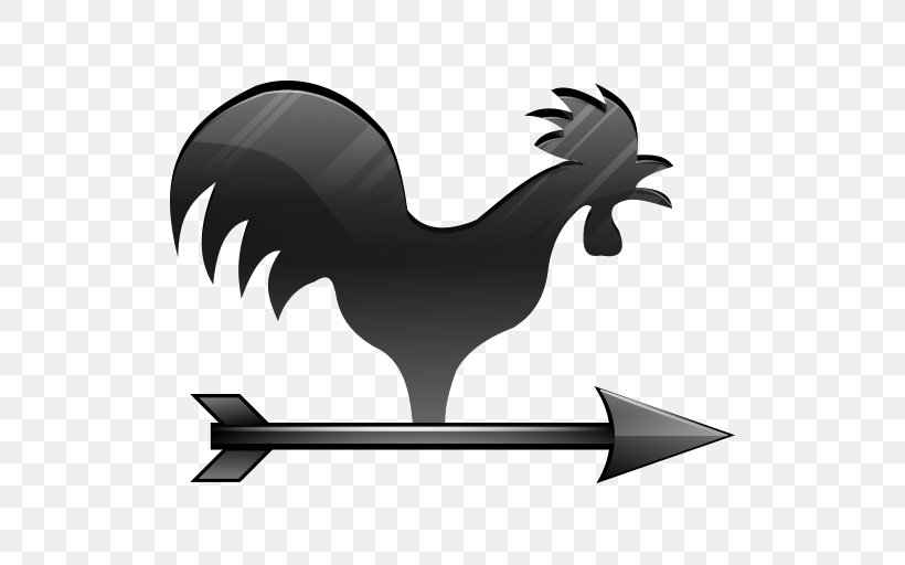 Livestock Rooster Galliformes Clip Art, PNG, 512x512px, Weather, Beak, Bird, Black And White, Chicken Download Free